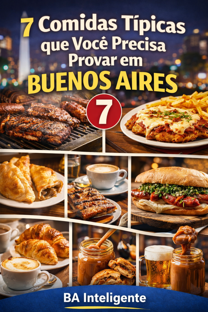 7 comidas típicas que você precisa provar em Buenos Aires. 7 pratos típicos de buenos aires
