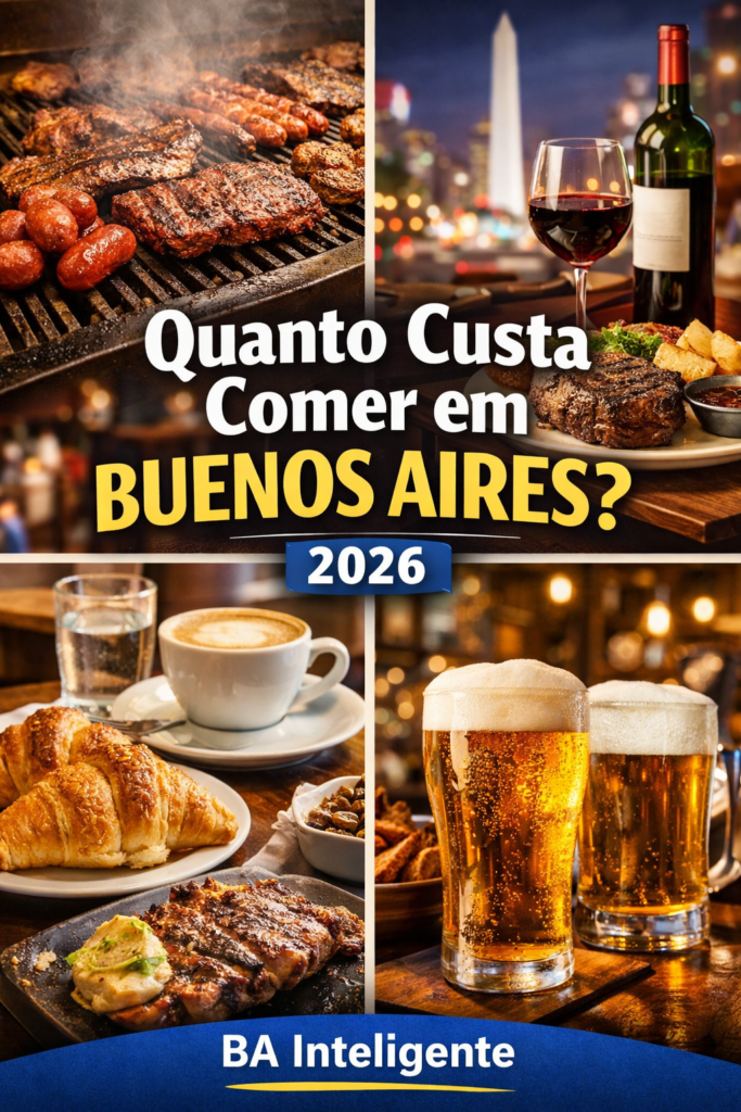 Quanto custa comer em Buenos Aires em 2026. quanto custa comer em buenos aires