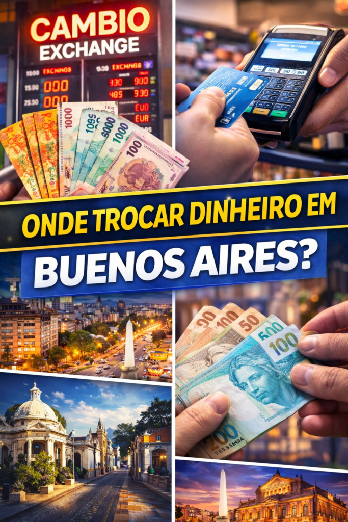 Onde trocar dinheiro em Buenos Aires. troca de dinheiro em buenos aires
